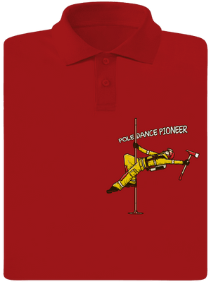 Pole Dance by Dežik pánska polokošeľa Red Mal