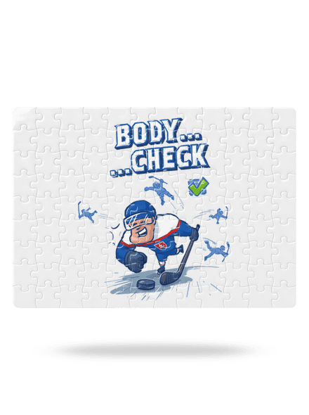 Body check puzzle White