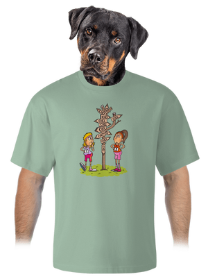 unisex tričko oversized