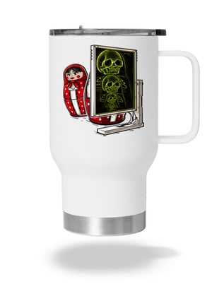 Rentgen Matriošky termohrnček White