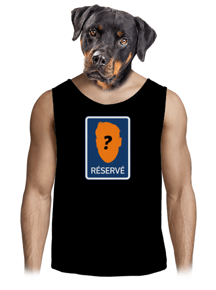 Značka réservé pánske tielko Black