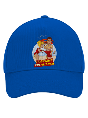 Pobrežná prehliadka šiltovka baseballka Bright Royal