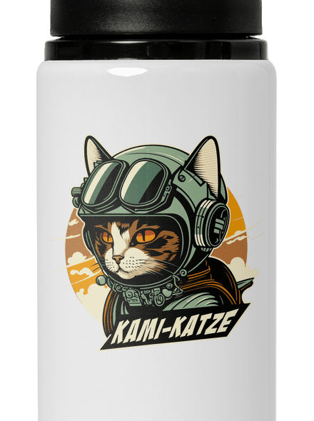 Kami-Katze flaša na vodu White