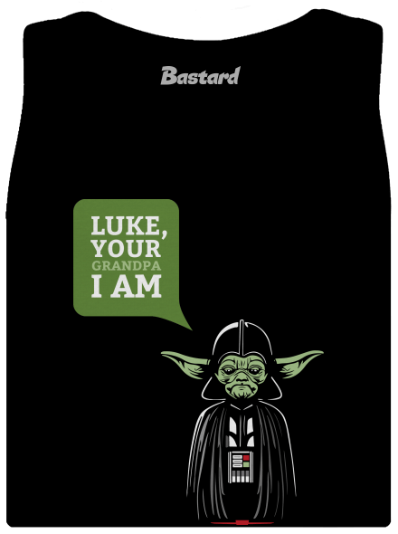 Mr. Yoda: Your grandpa I am dámske tielko klasické Black