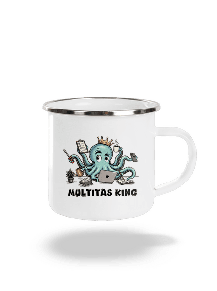 Multitas king plecháčik White