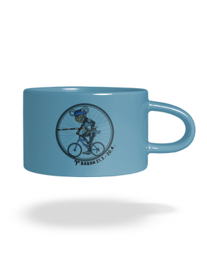Cyklistický horoskop: Baran hrnček makronka Blue Macaron