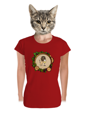 Vínny horoskop: Lev dámske tričko prémium Red Mal