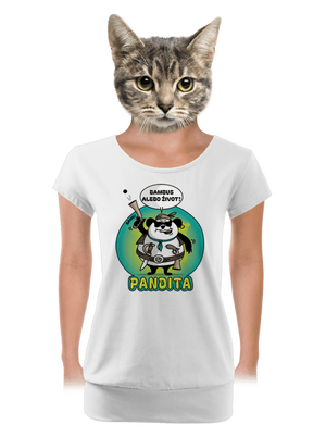 dámske tričko s lemom