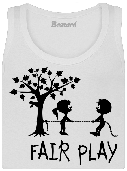 Fair play dámske tielko klasické White
