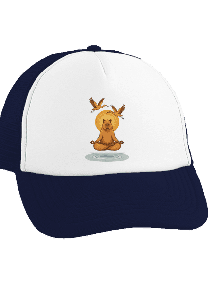 Som v zenu šiltovka truckerka French Navy cap