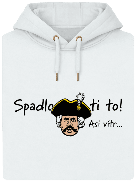 Spadlo ti to unisex mikina premium Snowwhite