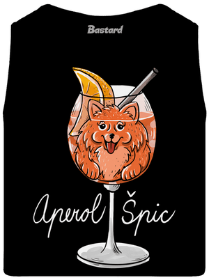 Aperol Špic pánske tielko Black