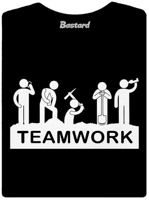 Flákači dámske tričko Black