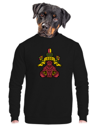 unisex mikina bez kapucne