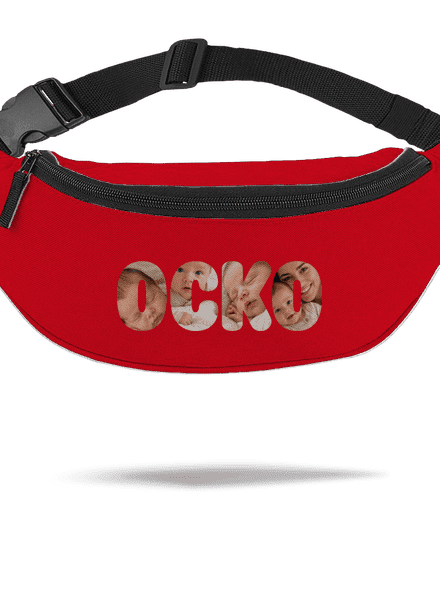 Nápis ocko z vlastných fotiek ľadvinka Red