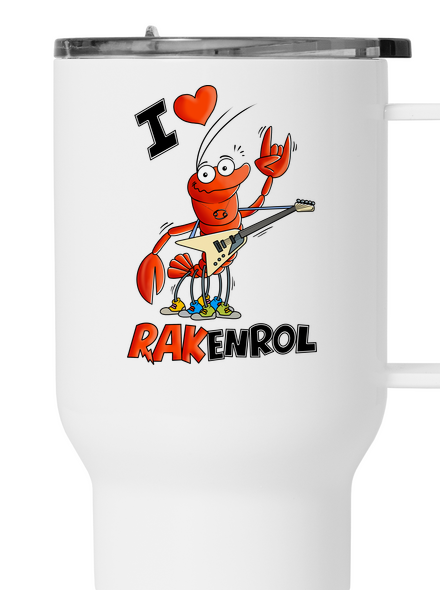 Rakenrol termohrnček White