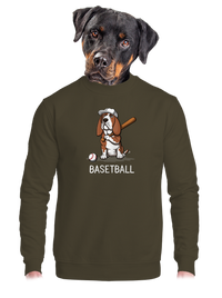 unisex mikina bez kapucne