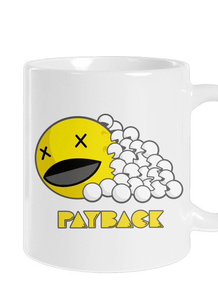 Payback klasický hrnček White