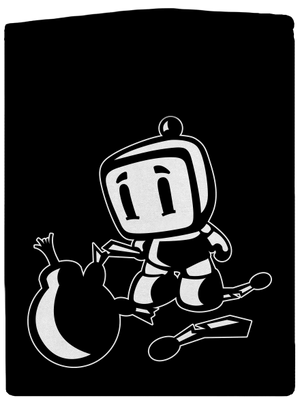 Bomberman dámska mikina na zips Black