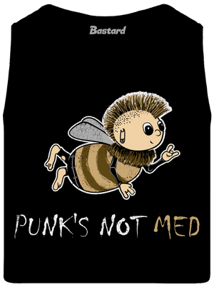 Punks Not Med pánske tielko Black