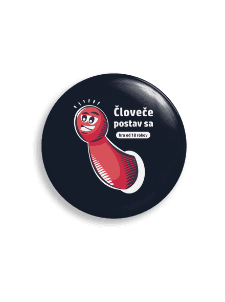 Človeče postav sa placka 
