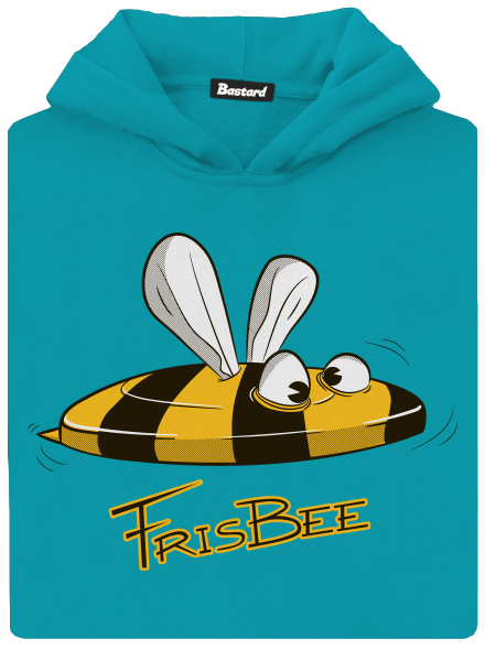 Frisbee detská mikina klokanka Hawaiian Blue