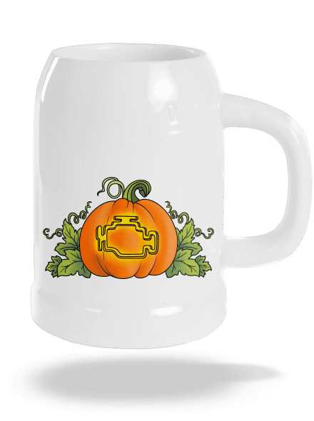 Strašidelný Halloween polliter White
