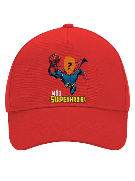 Môj superhrdina šiltovka baseballka Classic Red