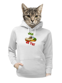 dámska mikina klokanka