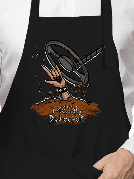 Metal detector zástera Black