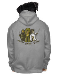 pánska mikina na zips