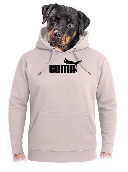Coma unisex mikina premium Rose Chalk