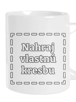 Detské kresby - Nahraj vlastnú veľký hrnček White