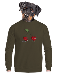 unisex mikina bez kapucne