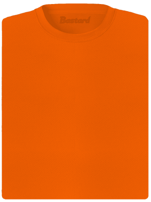 Bez potlače dámske športové tričko Neon Orange