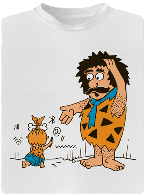 Pokrok nezastavíš detské športové tričko White