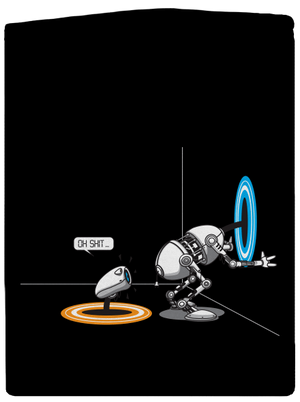 Portal dámska mikina na zips Black