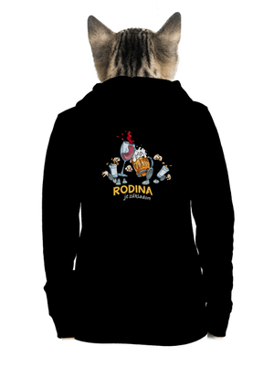 dámska mikina na zips