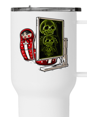 Rentgen Matriošky termohrnček White