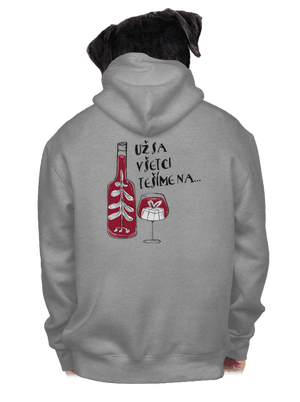 pánska mikina na zips