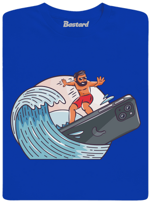 Som surfer pánske dlhý rukáv Royal Blue