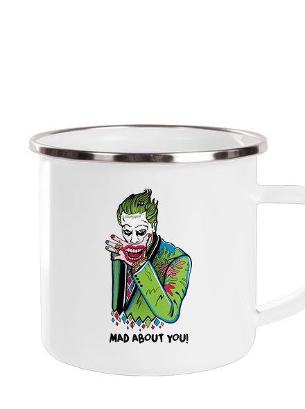 Joker a Harley plecháčik White