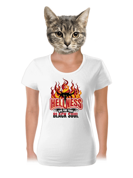 Hellness dámske tričko White