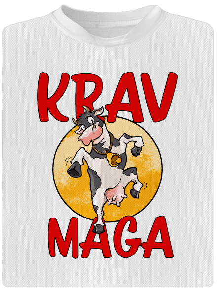 Krav Maga pánske športové tričko White