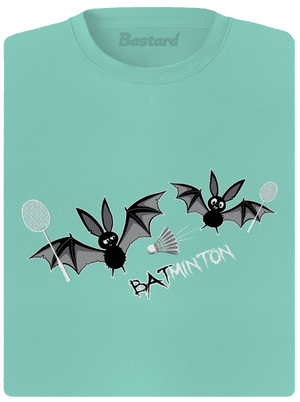 Batminton dámske športové tričko Mint Mal