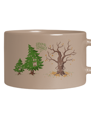 Sodoma Gomora hrnček makronka Brown Macaron