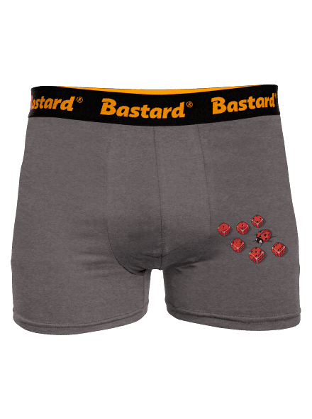 Mimikry boxerky Gray Melange