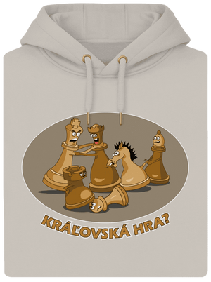 Kráľovská hra unisex mikina premium Pastel Macchiato