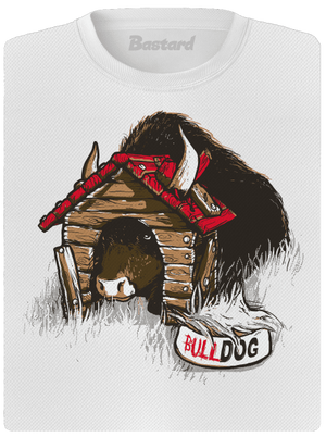 Bulldog dámske športové tričko White