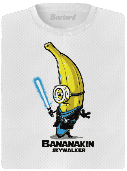 Bananakin Skywalker dámske športové tričko White